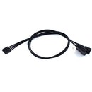 1 To 5 4-Pin PWM CPU Fan HUB Cooling Splitter Adapter Braided Power Cable