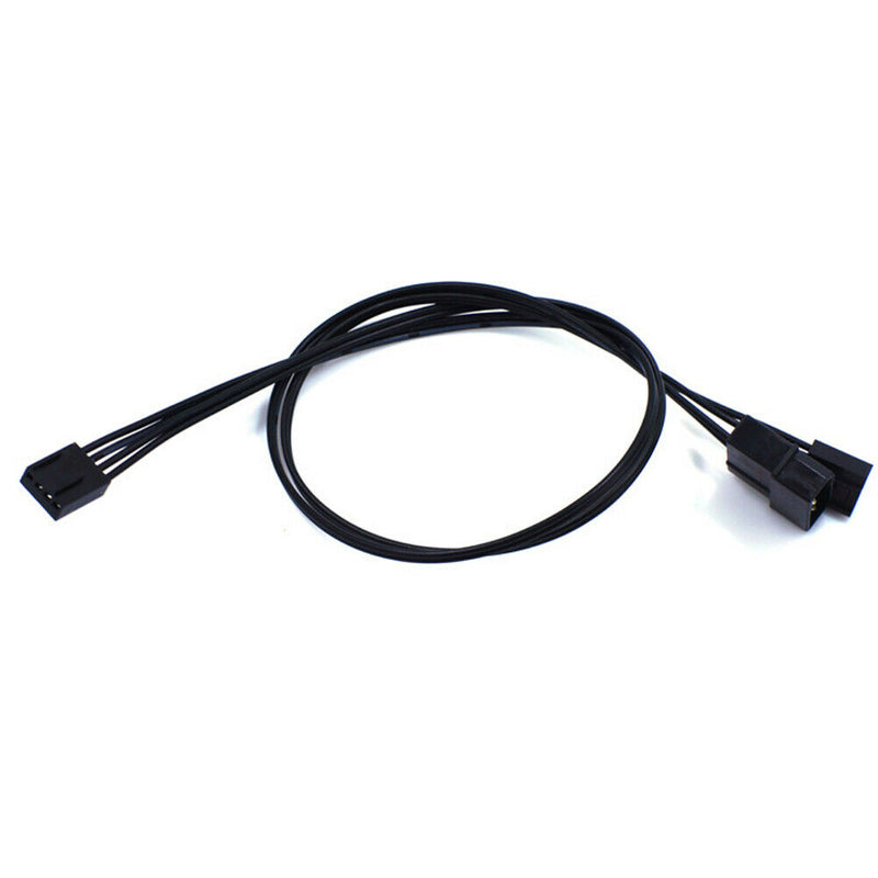1 To 5 4-Pin PWM CPU Fan HUB Cooling Splitter Adapter Braided Power Cable
