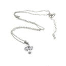 Fashion Women's Crystal Rhinestone Cross Pendant Long Sweater Chain Necklace
