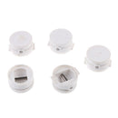 5Pcs 25mm Surfing Leash Plug Surfboard Longboard Leash Cup Plug Repair White
