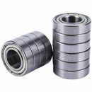 10 Pcs 12mm x 24mm x 6mm Sealed Deep Groove Radial Ball Bearings 6901Z B6K6