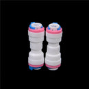 2PCS 1/4" - 1/4" OD Tube PE Pipe Straight Non-return Valve Quick Connector JR
