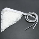 12 Flags White Lace Flower Flag Banner Pennant Wedding/Birthday Party Decor