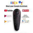 For PC Android TV Box G30 2.4G Wireless Air Mouse Gyroscope Voice Remote Control