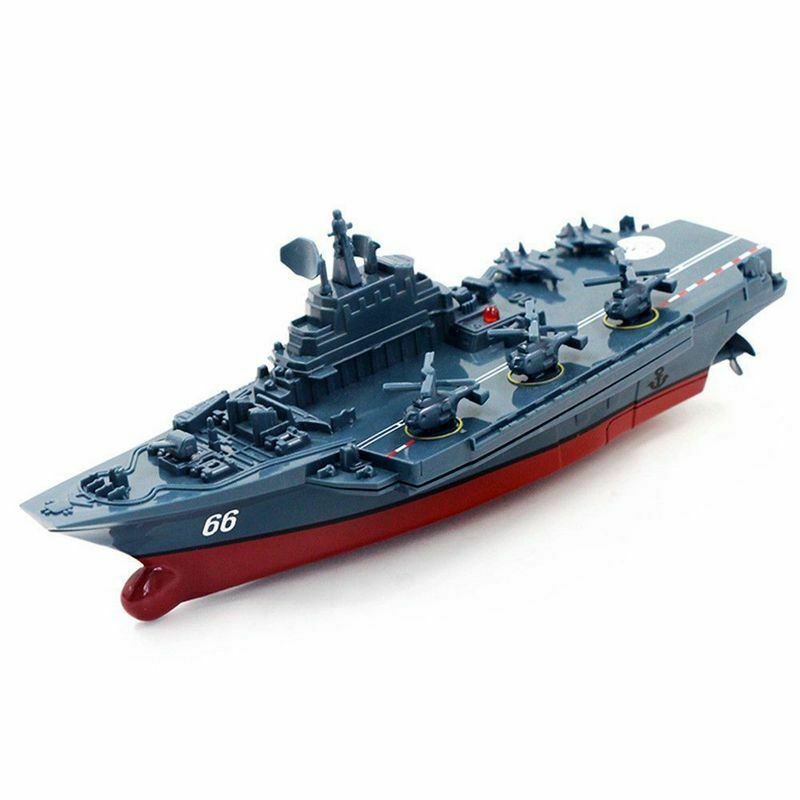 RC Boat 2.4GHz Remote Control Ship Aircraft Carrier Warship Battleship Crui Z1S7