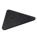 Triangular Red Reflector Screw Fit Rear Triangle for Trailers Caravans