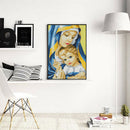 5D DIY Full Round Drill Diamond Painting Mother Love Cross Stitch Craft Kit