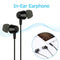 In-Ear Earphone Bass Sound Stereo Music 3.5mm Wired Noise Reduction Sport Earbud