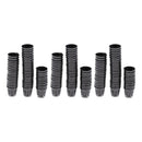 150 pcs Plastic Pot Baskets Aquarium Aquatic Water Plant Grass Cultivate S