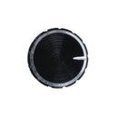 17mm x 16mm Plastic Potentiometer Control Volume Rotary Knob Cap Black
