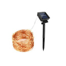 Solar LED Lawn Lamp Outdoor waterproof Copper Wire Fairy String Light for G U8M3