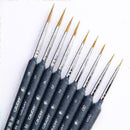 10Pcs Brush Pen For Sketched Lines Gouache Watercolor Paint Oil Painting H5 K0C3