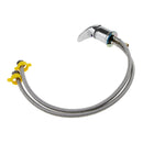 60cm Beauty Salon Shampoo Bowl Sink Hot & Cold Faucet Spray Hose Repalcement