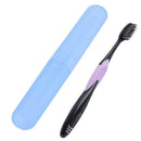 Portable Toothbrush Holder Storage Case Anti-bacterial(Color Random Deliver