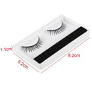 Vessel 1 Pairs False Eyelashes Natural Handmade Lifelike Eyelashes Cosmetic T6G2