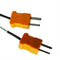 2 Pcs K Type 800C Wire Lead Measuring Thermocouple Sensor 1M 3.3Ft G3B5