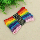 50Colors Cross Stitch Cotton Embroidery Thread Sewing sell L8B0 Floss h Y1D B3X0