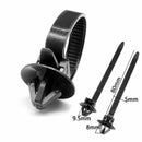 50pcs Nylon Cable Tie Fastener Clips Car Loom Hose Clamp Fastening Zip Strap CGY