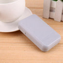 Mini Portable Fishing Tackle Box Waterproof ABS Plastic Foam Fly Fishing Lu P4P7