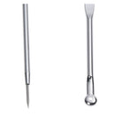 Stainless Steel Blackhead Acne Blemish Pimple Extractor Remover Needle + Cl