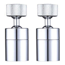 2 Pack Faucet Aerator 80-Degree Rotate Dual-Function Kitchen Sink Faucet Ae