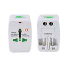 Global Universal Conversion Of Plug Socket Convert AC Power White Adapter K2I3