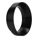58mm Magnetic Coffee Dosing Ring Cylinder Pro Espresso Dosing Funnel Black