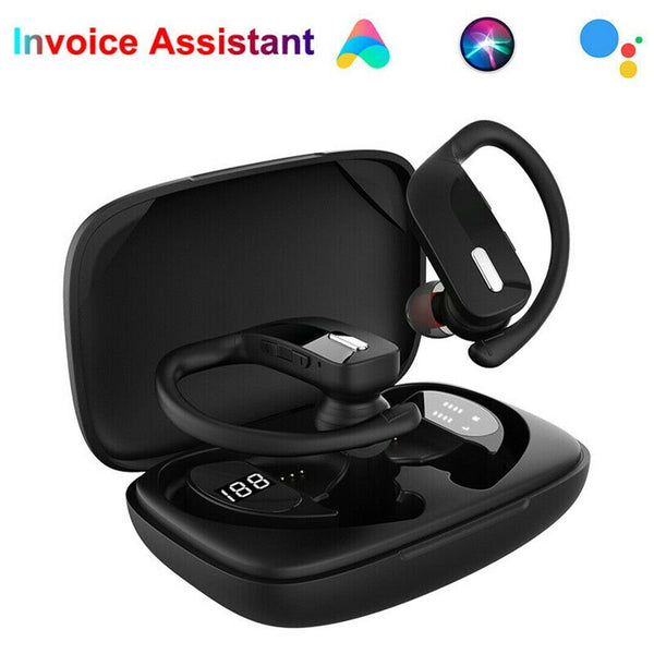 Wireless Headset 5.0 Wireless Earphones Headphones Earbuds Stereo Ear Hook