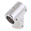 316 Stainless Steel Boat Marine Handrail Fitting 60 Degree Tee 1" or 25mm Tube