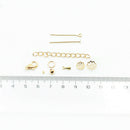 1080pcs Jewelry Making Tool Kits Sets Jewelry Findings Beads, Charms, Clasp,
