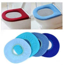 Bathroom Toilet Seat Closestool Washable Soft Warmer Mat Cushion Pad Cover L6I9