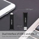 2X(Oscoo Type-C 3.1 / Usb 3.0 Super Dual Usb C Flash Drive for Smartphones,