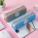 Shining Pencil Case Glitter Color Sequin School Supplies Students Stationer