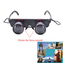 3x28 Magnifier Glasses Style Outdoor Fishing Optics Binoculars Telescope  BX
