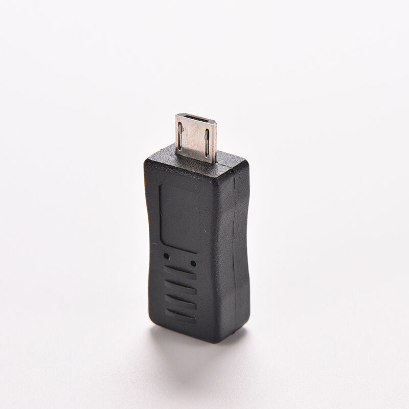 2 Mini USB Female to Micro USB Male Adapter Data Charger Converter Connection JR