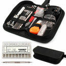 288Pcs Watch Repair Tool Kit Set Watchmaker Back Case Battery Cover Remover