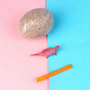 DIY Dinosaur Eggs Excavation Toys Novelty Gag Fossils For Child Educational T JR