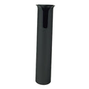 Plastic Fishing Rod Holder Boat Yacht 1 Pole Tube Rack Stand Bracket Black