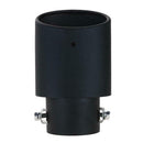 58mm Universal Black Stainless Steel Car Rear Exhaust Pipe Tail Muffler Tip