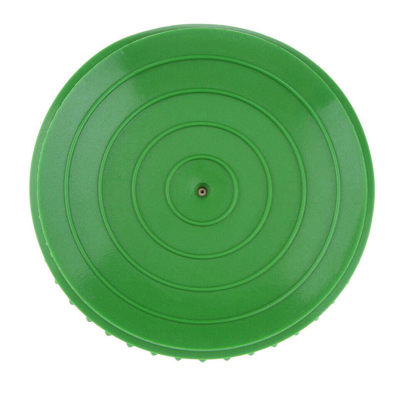 Green Yoga Half Ball Dome Balance Trainer, Anti-Slip Hedgehog Exercise Balance