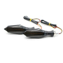 2Pcs Motorcycle Turn Signal Light Led Flow Flashing Motorcycle Universal In