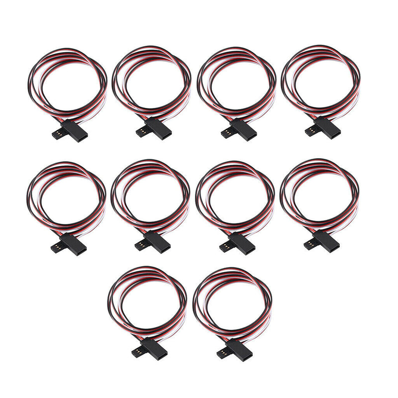 10Pcs 1 meter RC Servo Extension Cord Lead Wire Cable for RC Car Truck Plane