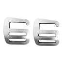 8pcs G Hook Webbing Buckle Backpack Accessories Quick Release Buckle 25mm