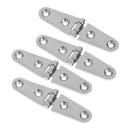 Hinge For 4 Doors In Stainless Steel For Boats With 4 Holes For Hinge 10 Cm