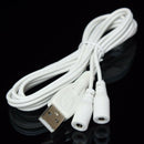 Pair of 5V USB Electric Heating Element Film Heater Pads 6*20CM Warm Feet OZ
