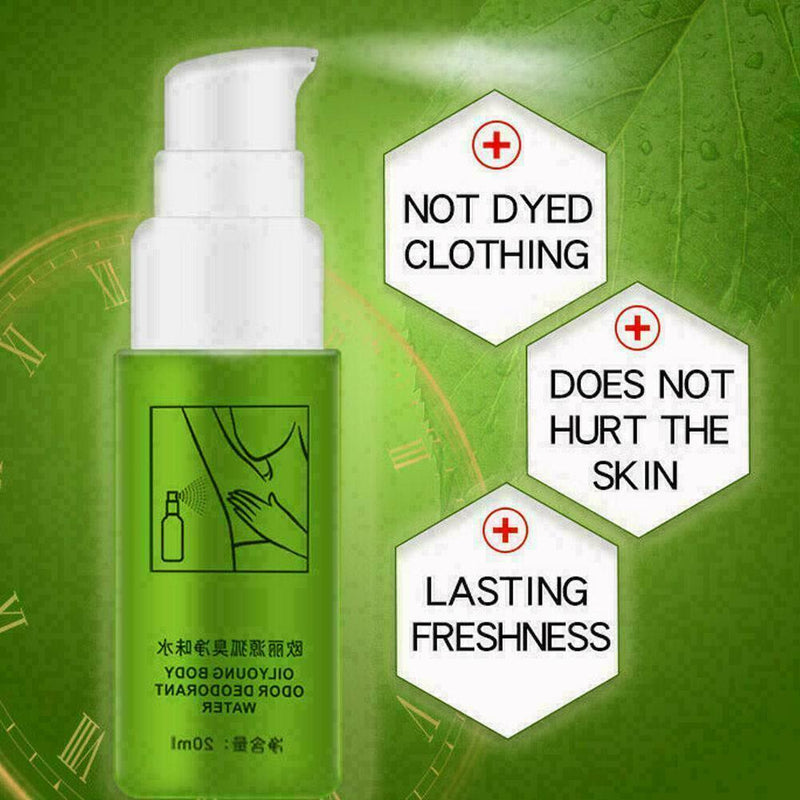 Body Odor Deodorant Water Antiperspirant Spray Underarm Sweat Deodorization J6D1