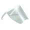 Large Full Face Shield Goggles Clear Lens Sunglasses Flat Top Wrap Visor White