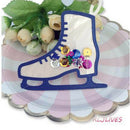 Ice Skate Shaker Metal Cutting Dies Stencils for DIY Stamp/photo albumDecorat 3C