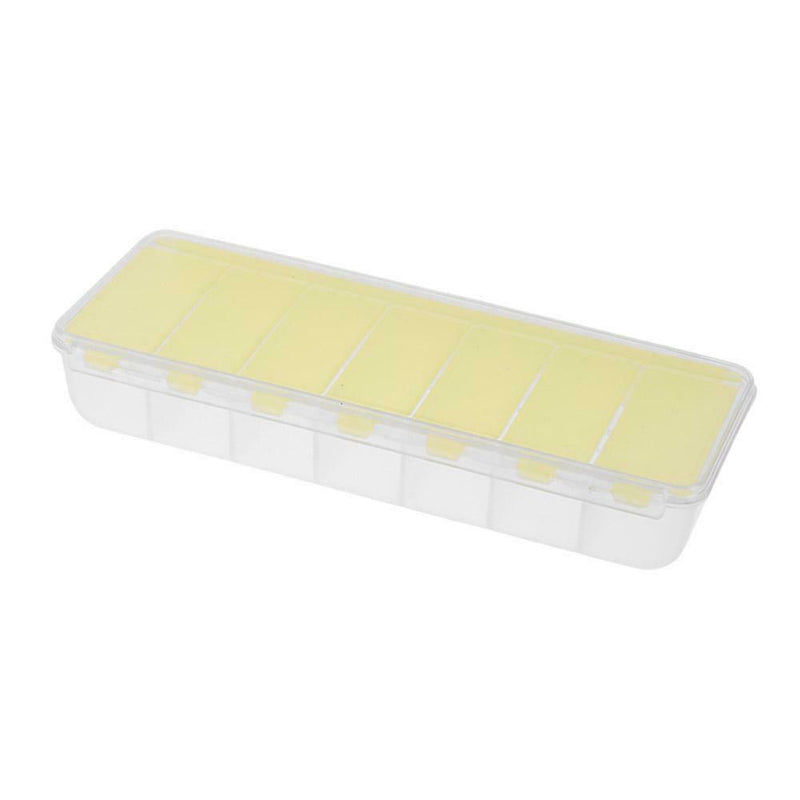 7 Days Weekly Pill Case Medicine Dispenser Organizer Pill Box Splitters A