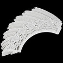 50x Paper Snowflake Design Vine Lace Cupcake Wrappers Table White